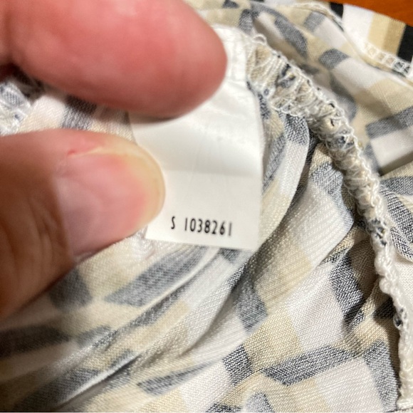 LANE BRYANT Window Pane Geometric Design sleeveless blouse - Picture 11 of 11